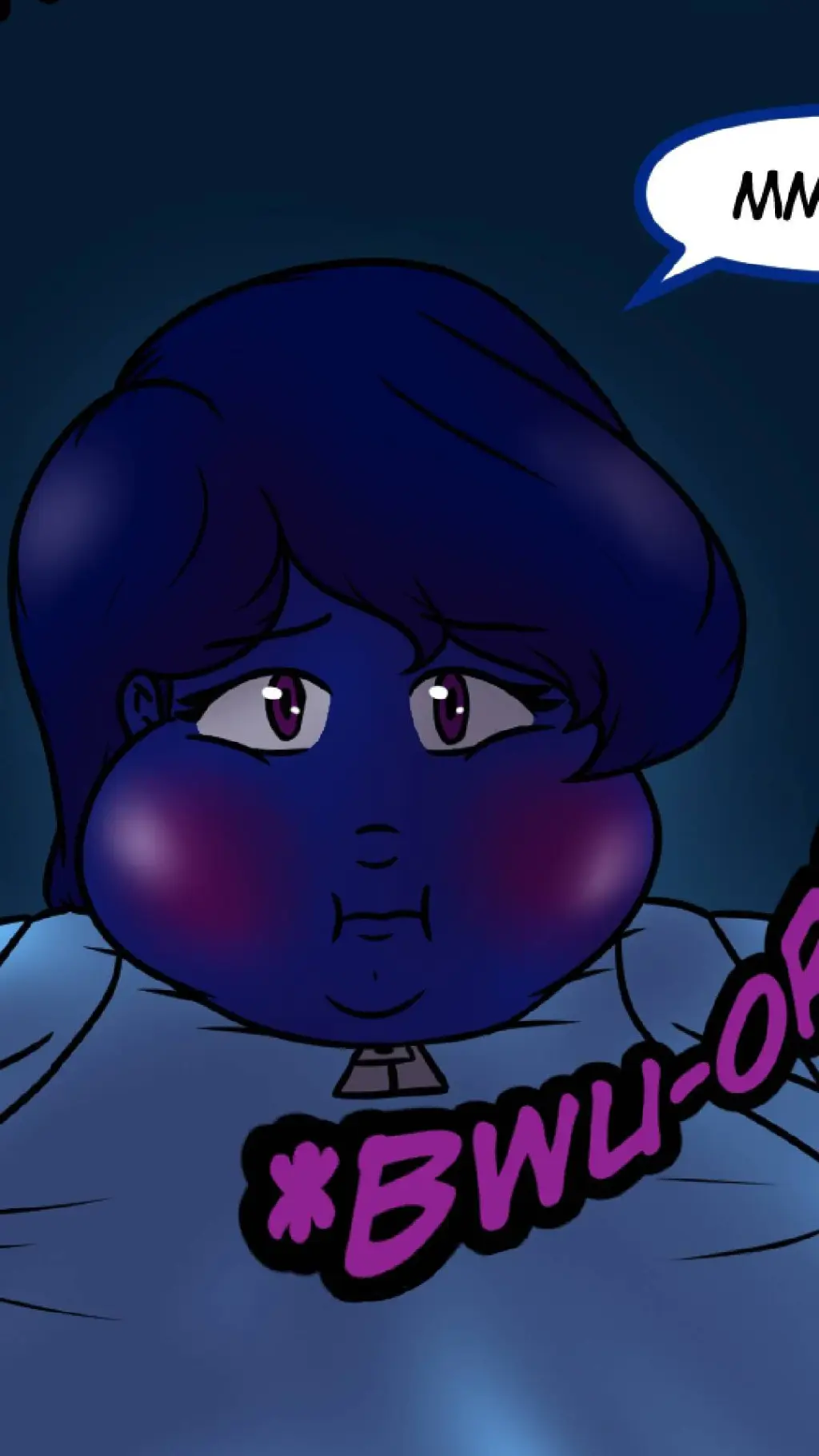 ai character: Blueberry mom background