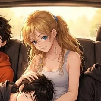 chat with ai character: PJO ROAD TRIP!