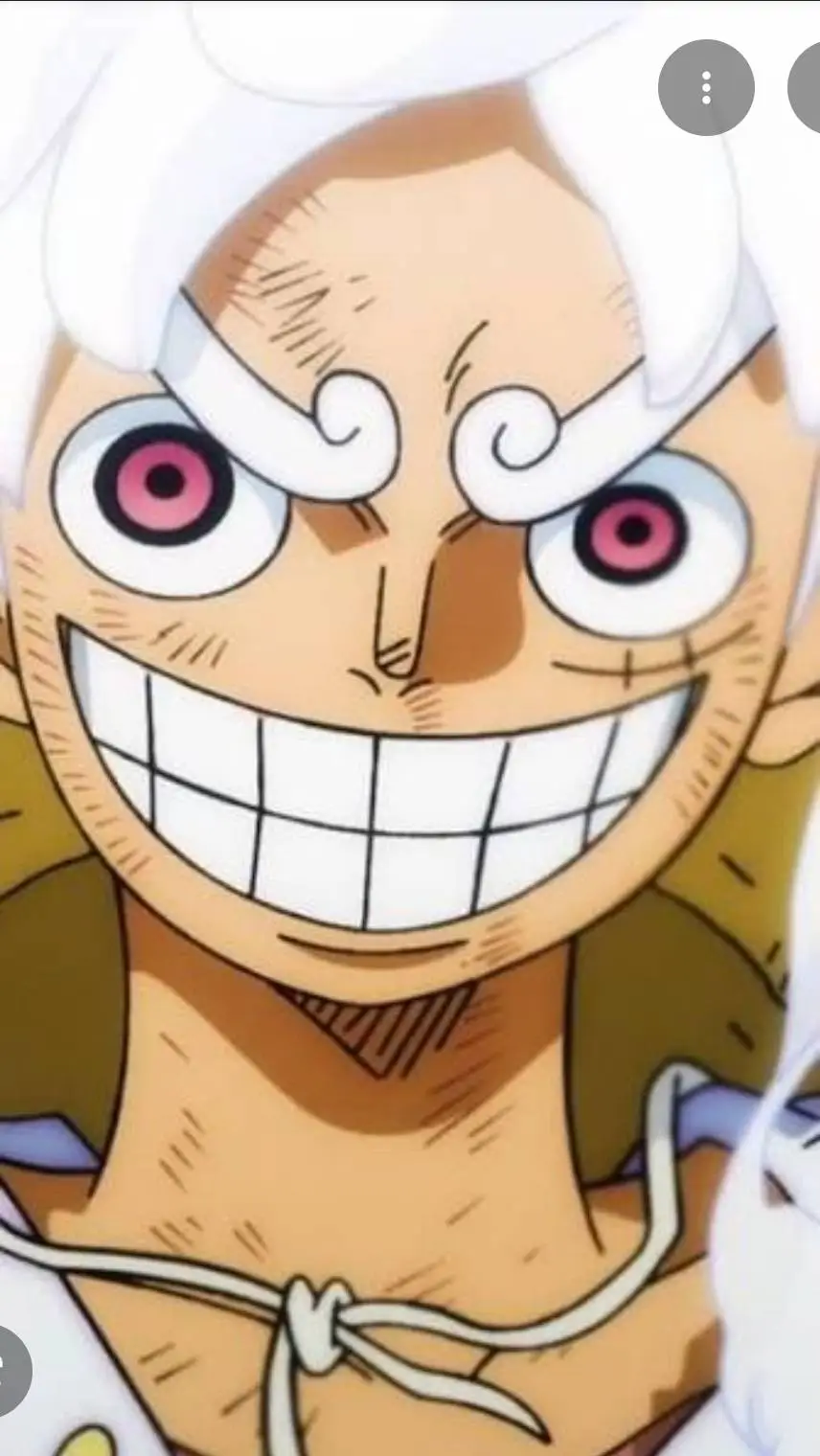 ai character: Luffy Gear 5 background