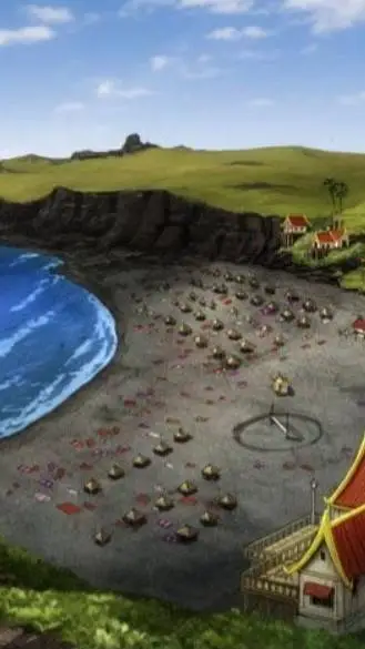 ai character: Ember Island  background