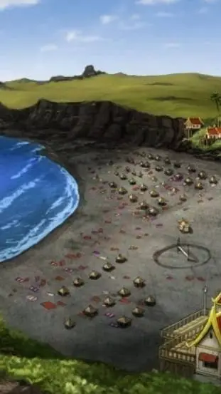 ai character: Ember Island  background