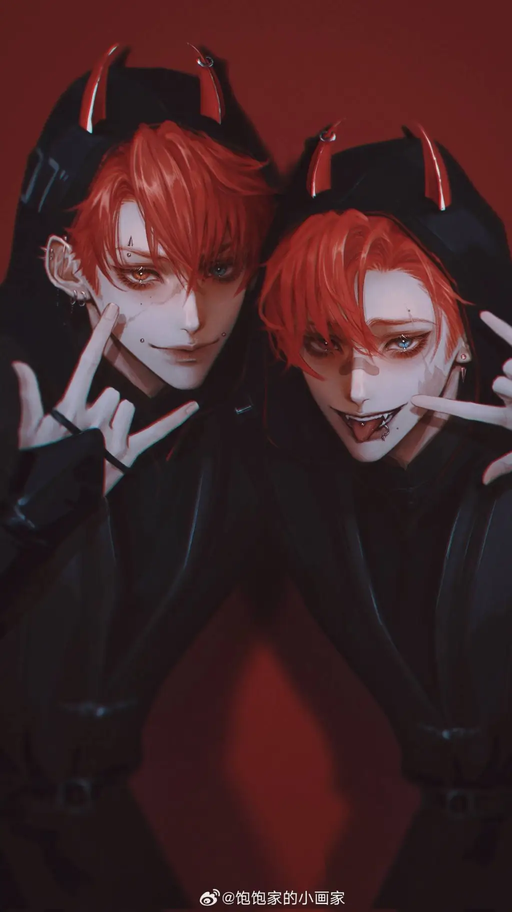 ai character: Luke & Kieran background
