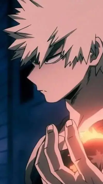 ai character: Katsuki Bakugo background
