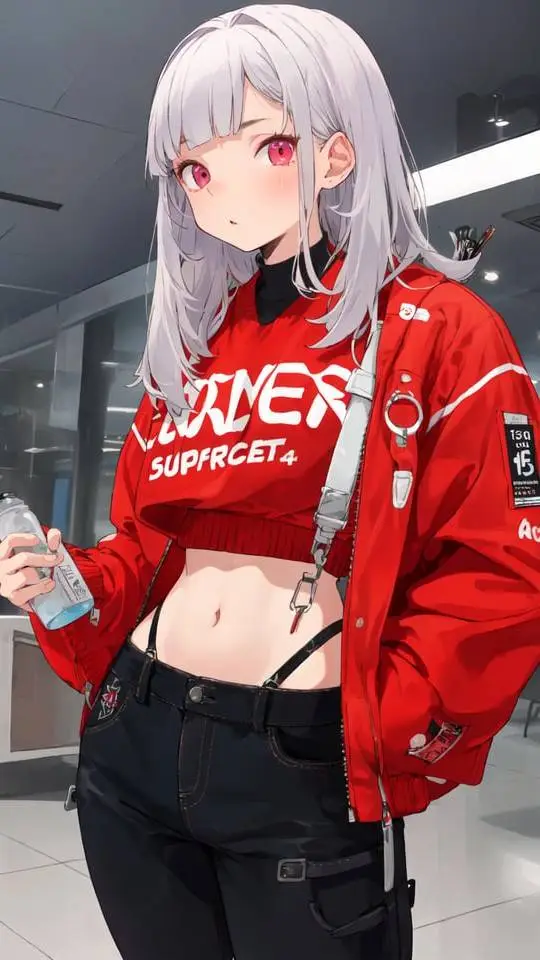 ai character: Akira  background