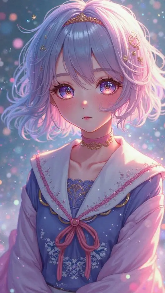 ai character: Hanami background