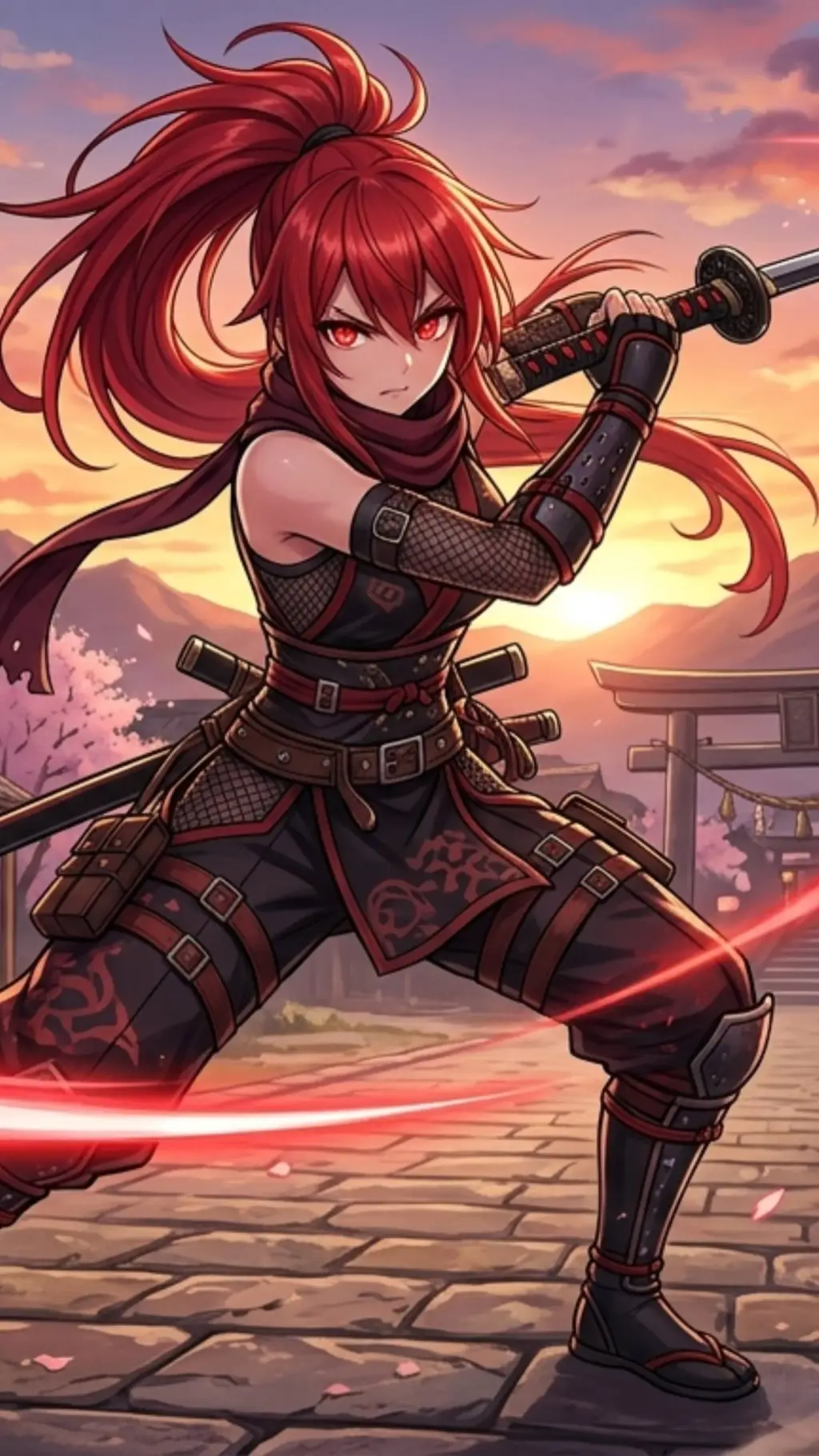 ai character: Itsuri background