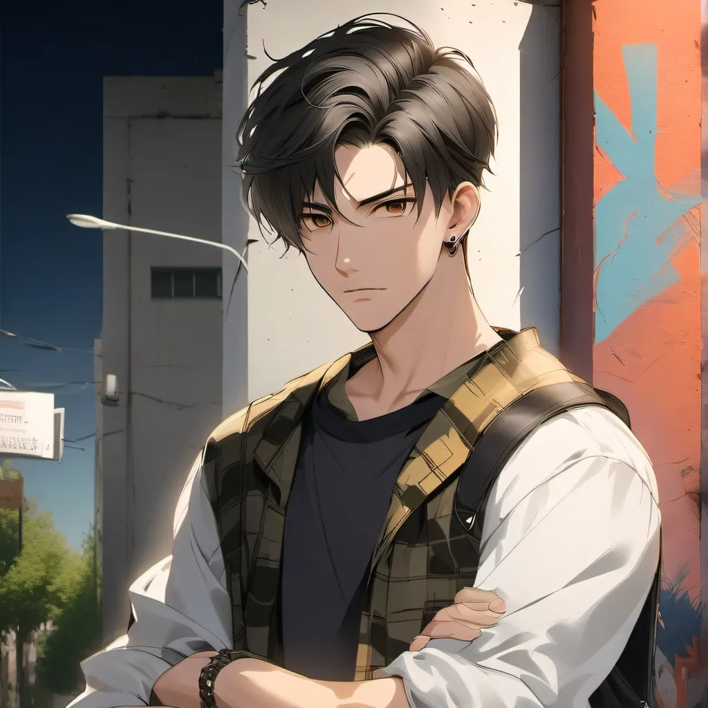 chat with ai character: bad boy