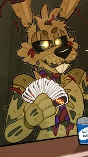 ai character: springtrap  background