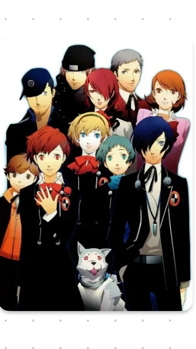 ai character: Persona 3 background