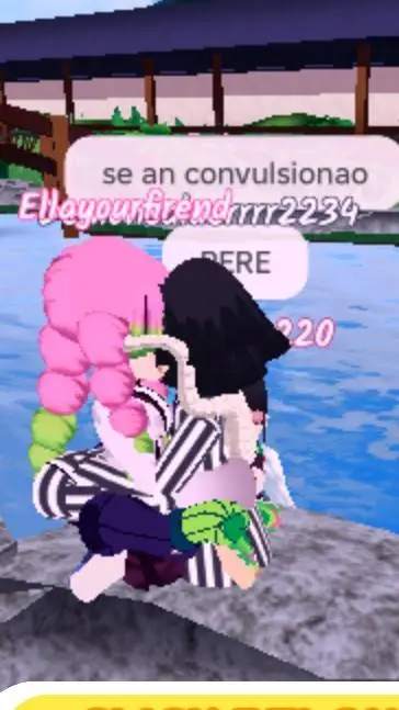 ai character: kny en español xd background