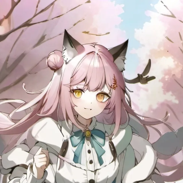 chat with ai character: cat girl