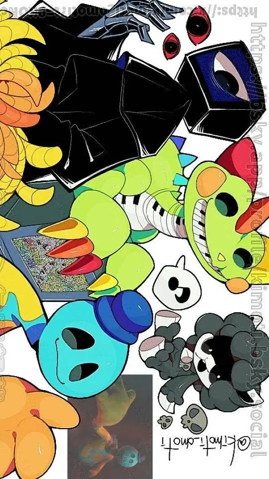 ai character: Hora dela alegría background