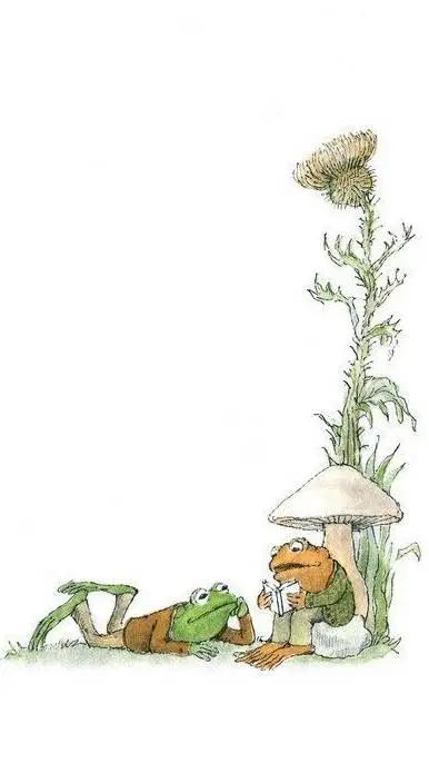 ai character: Frog and Toad•°. background