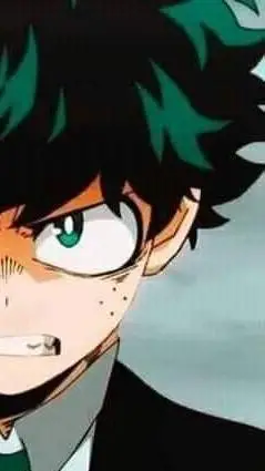 ai character: deku enojado background