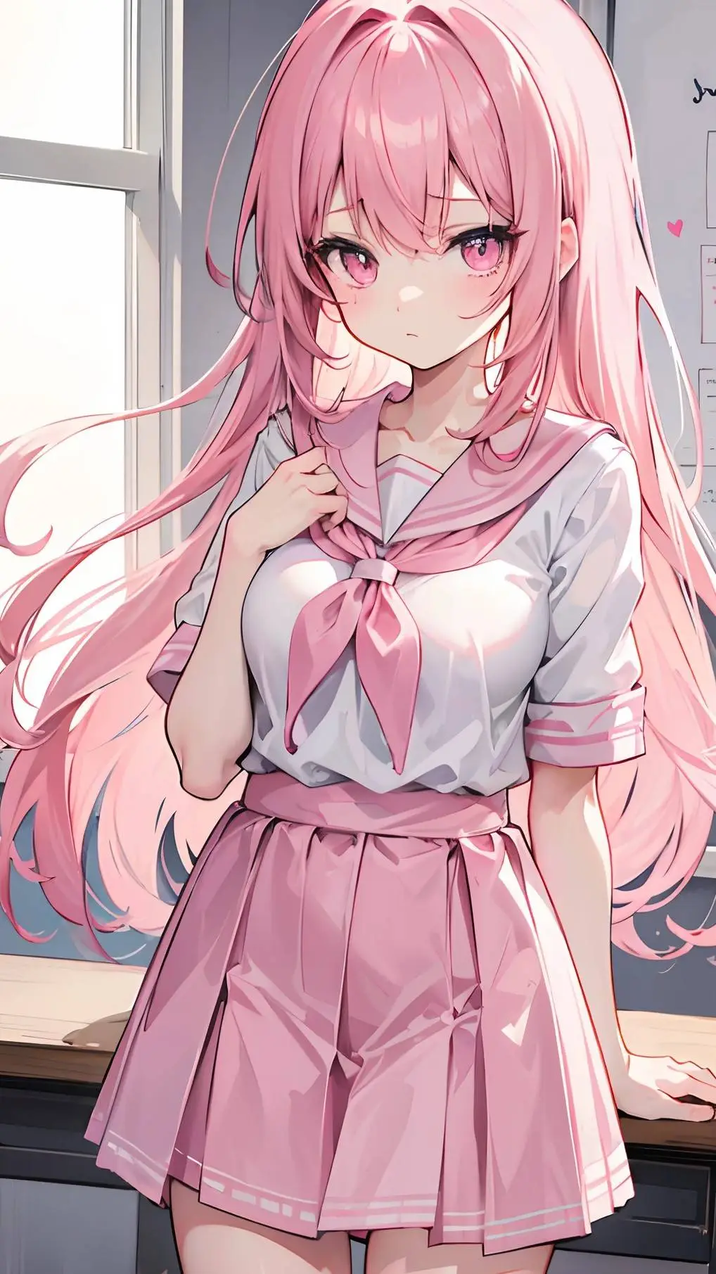ai character: nueva alumna background