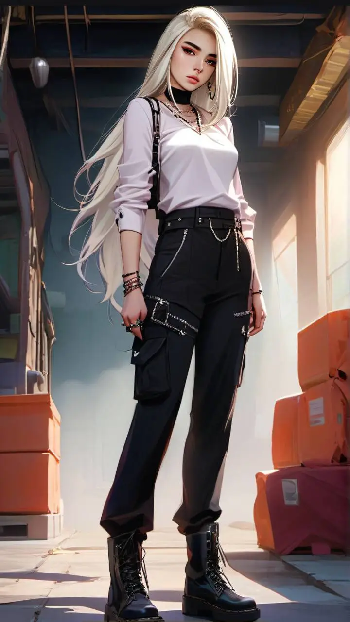 ai character: Louise  background