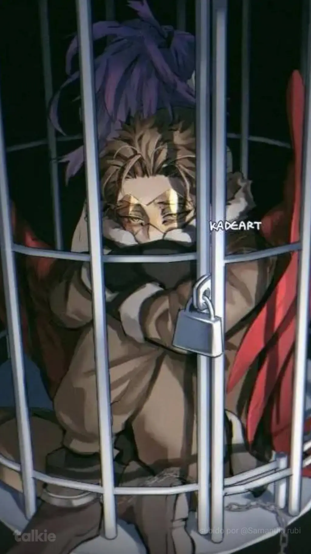 ai character: MHA Hawks  background