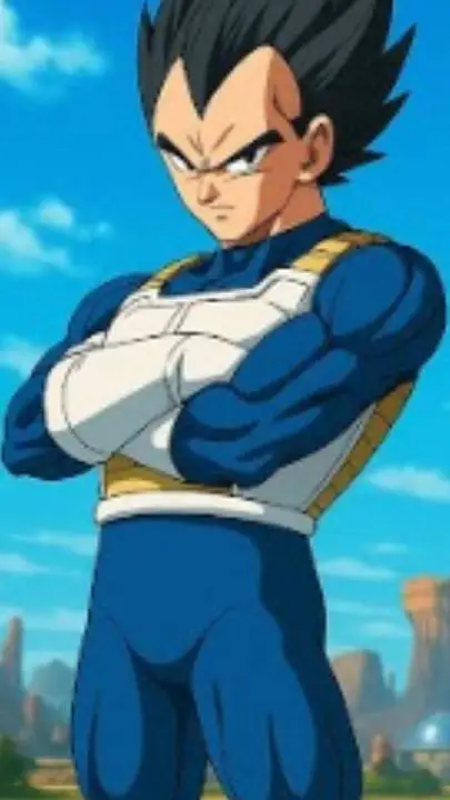 ai character: Vegeta background
