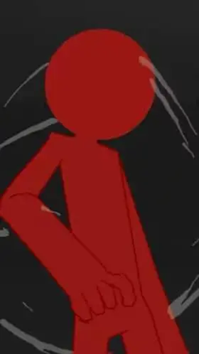 ai character: Red (RedvsBlack)  background
