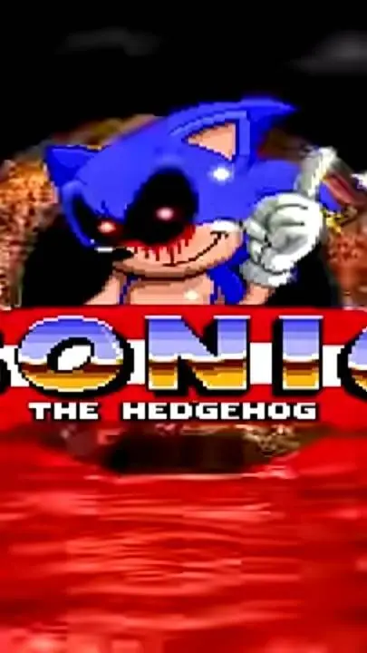 ai character: Sonic.EXE background