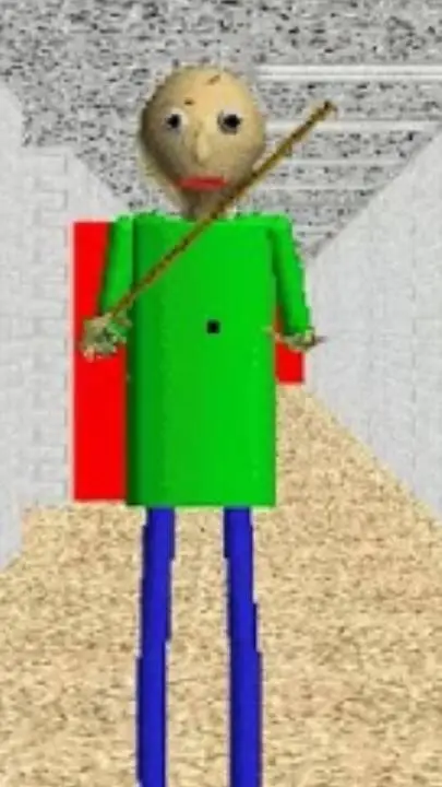 ai character: Baldi background