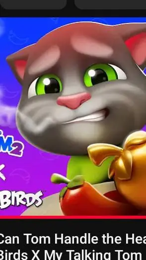 ai character: Tom try eat chilli background