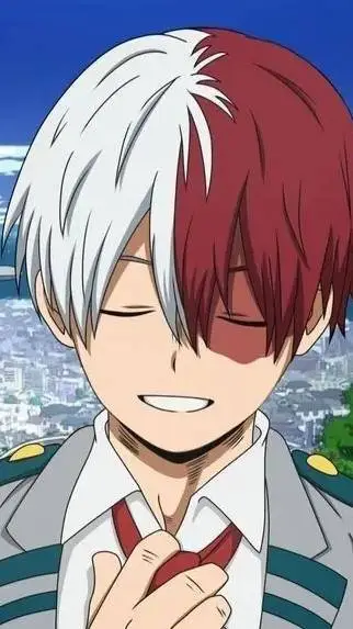 ai character: shoto todoroki🔥❄ background