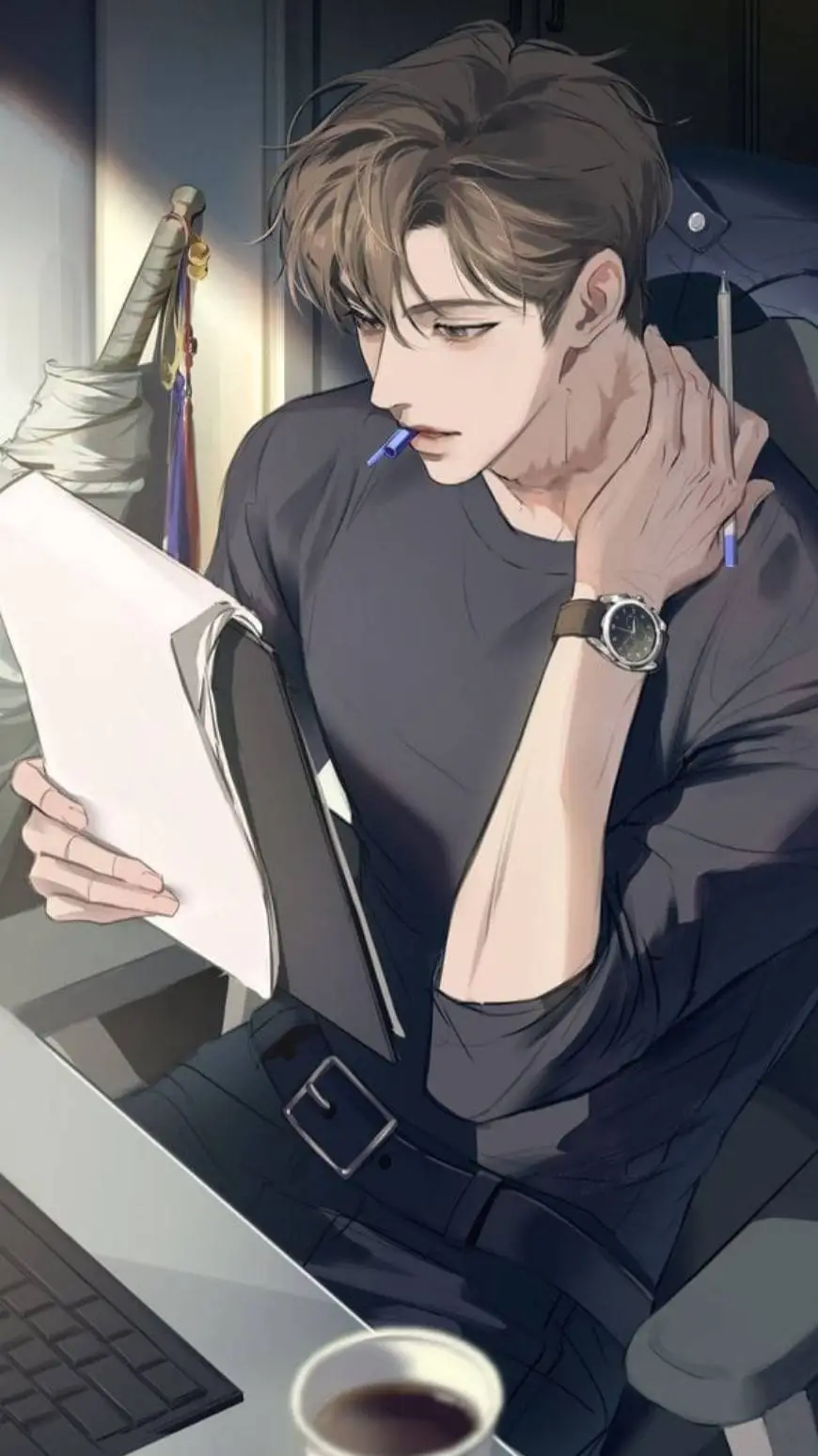 ai character: Tom background