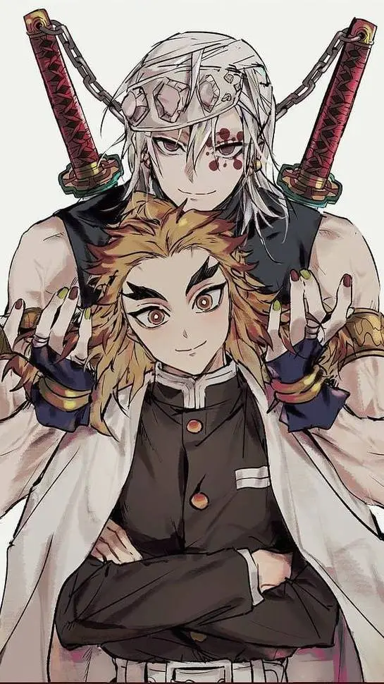 ai character: Kyojuro Rengoku  background