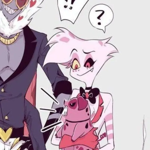 chat with ai character: Angel Dust