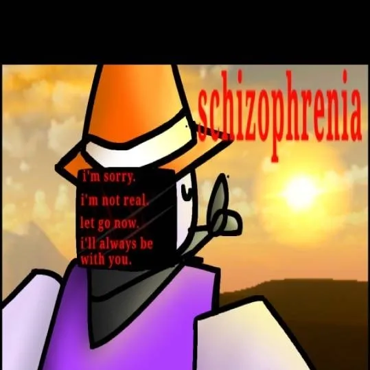 chat with ai character: your schizophrenia