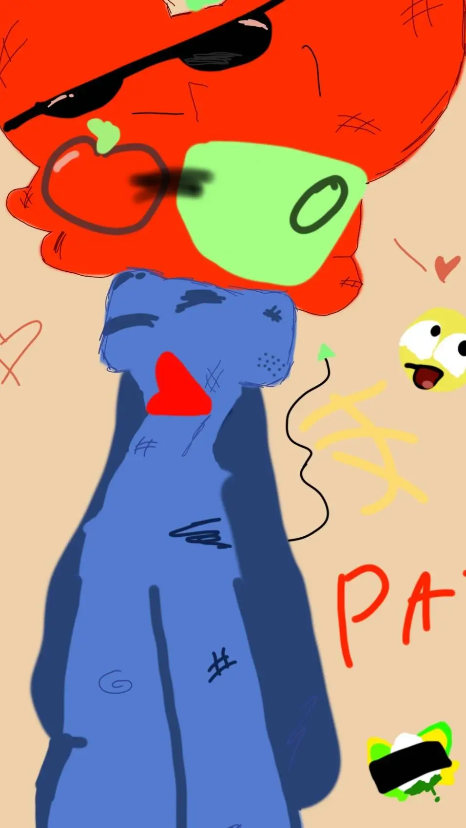 ai character: my name is pat background