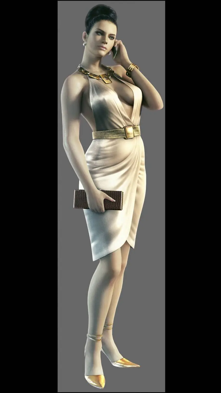 ai character: Excella Gionne  background