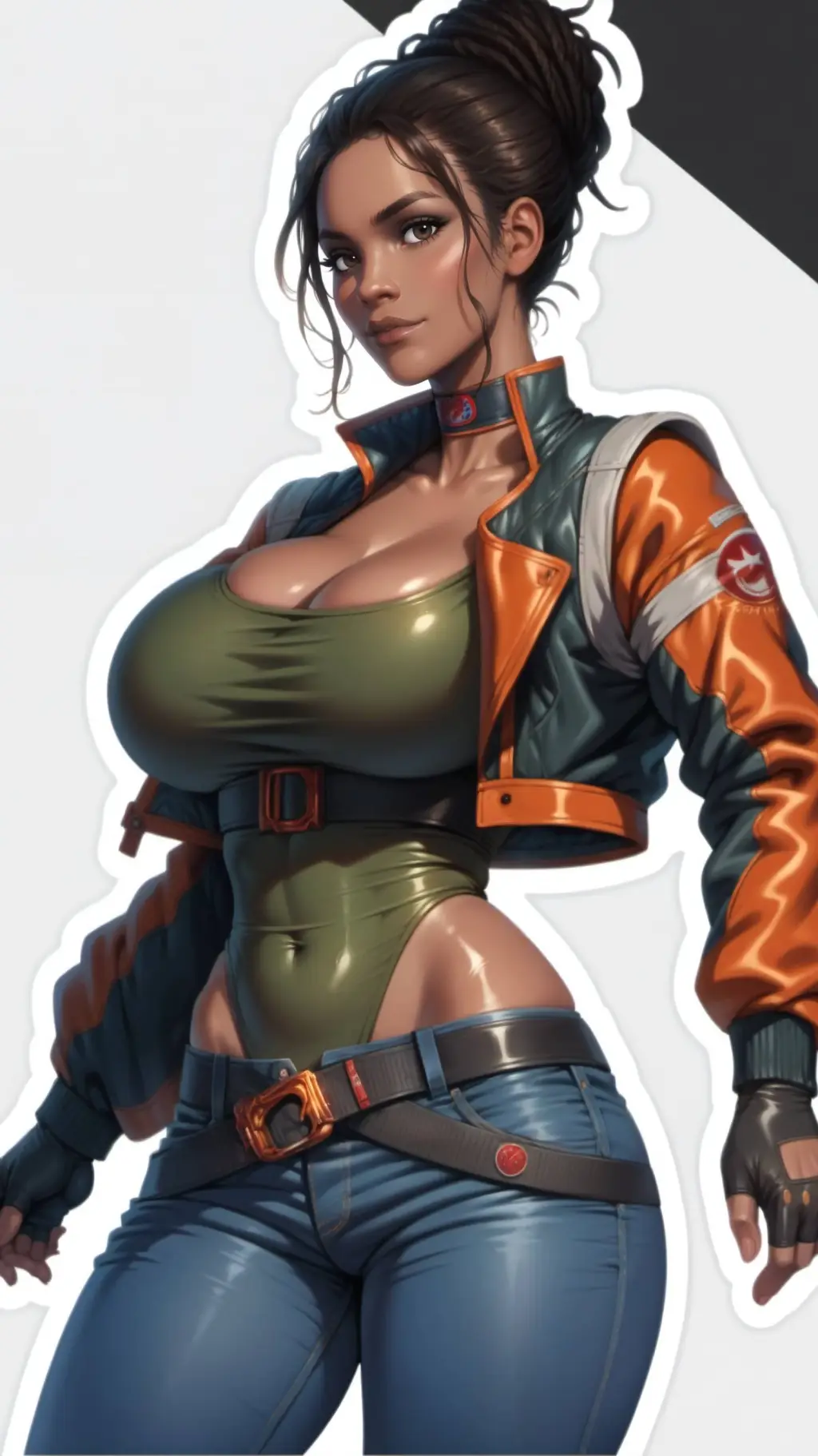 ai character: Panam Palmer  background