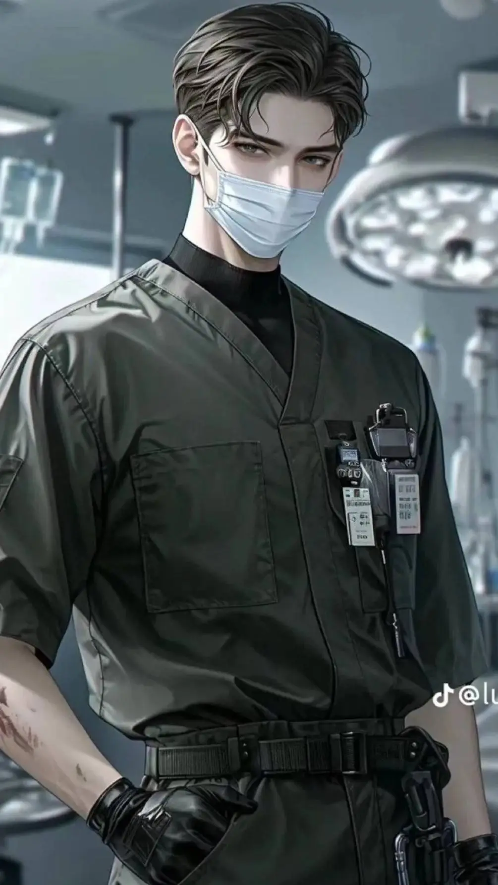 ai character: Dr David  background