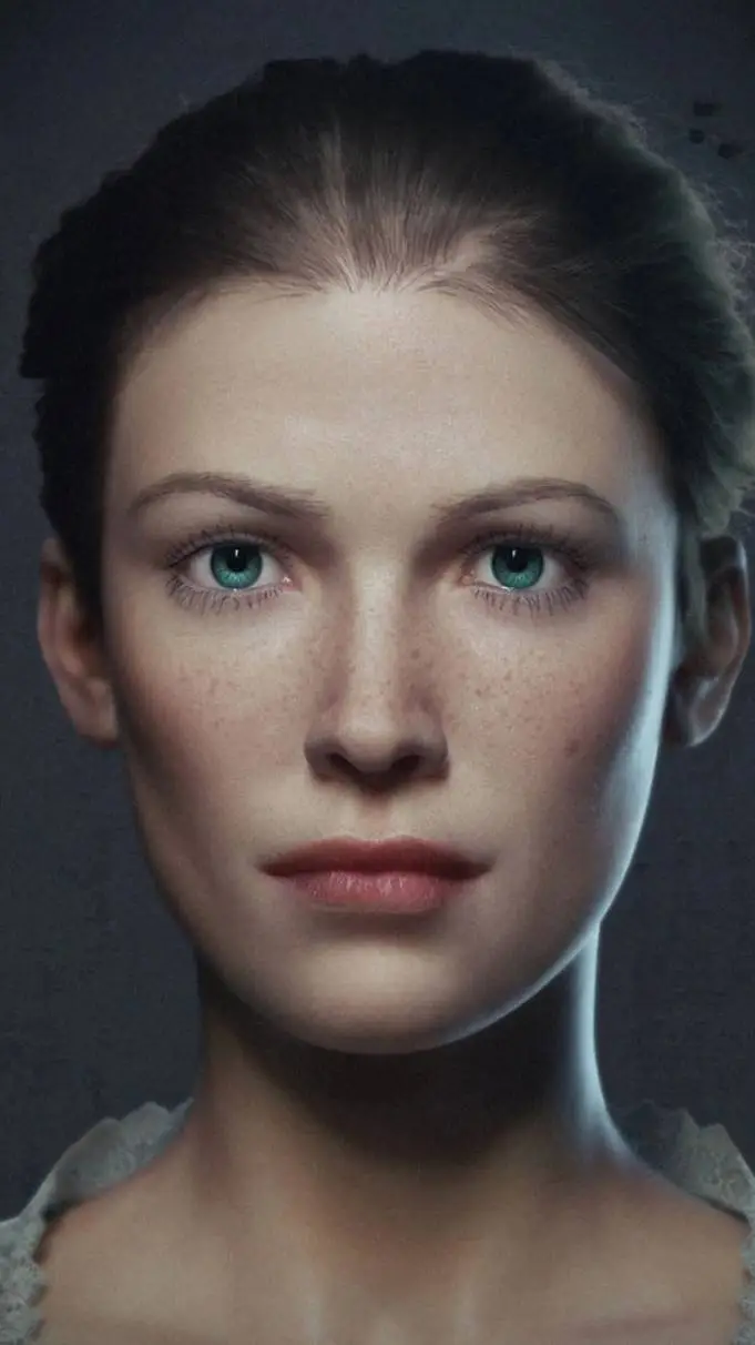 ai character: Anya Oliwa  background