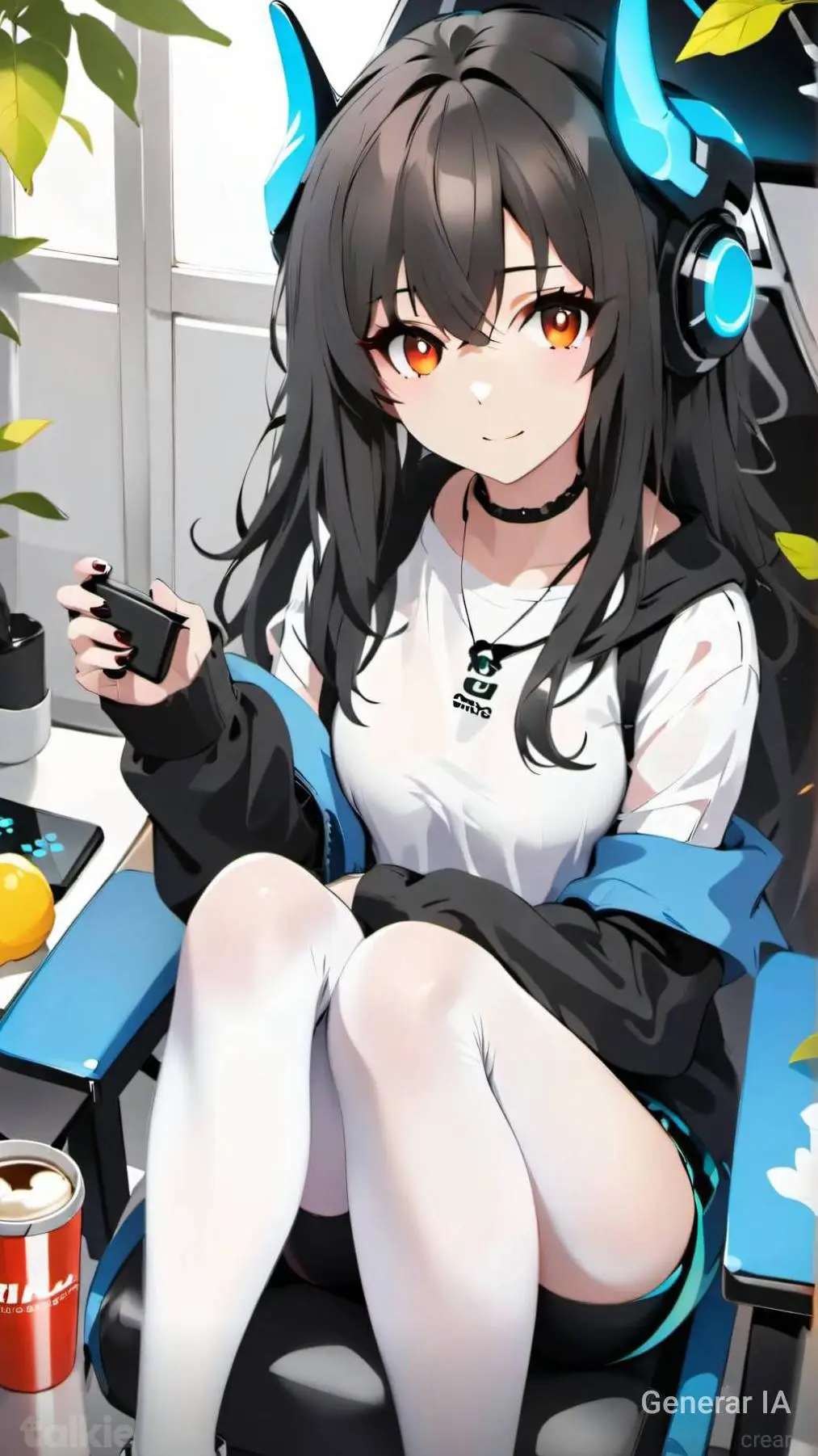 ai character: Alejandra ❤️ background