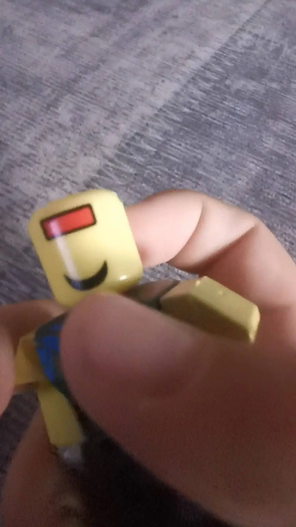 ai character: roblox figure toy background