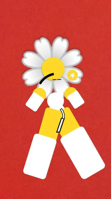 ai character: dandy world infect background