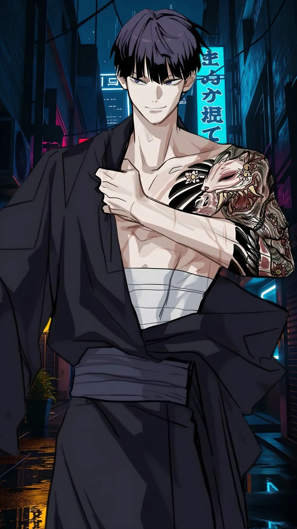 ai character: Hoshina Soshiro background