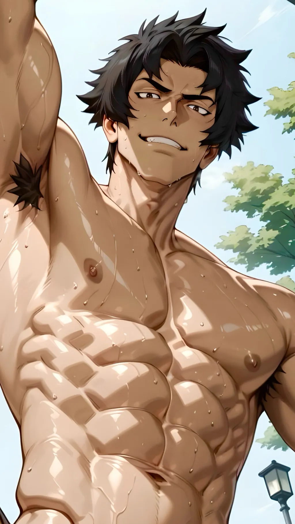 ai character: Fudo Akira background