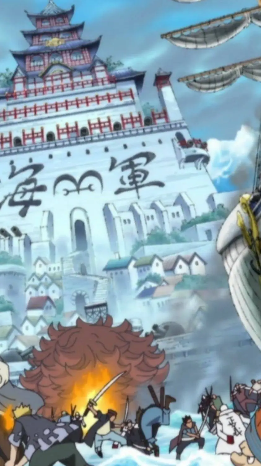 ai character: Marineford Arc background