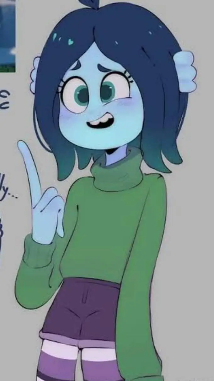 ai character: Ruby Gillman  background