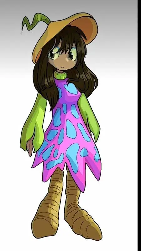 ai character: alegandra background