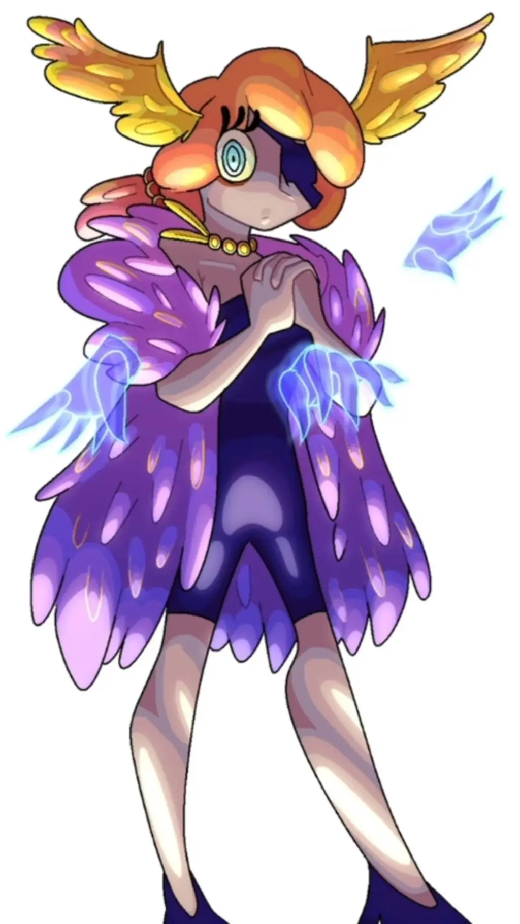 ai character: anglur background