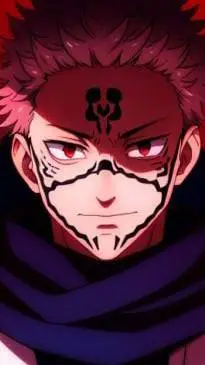 ai character: ryomem sukuna background