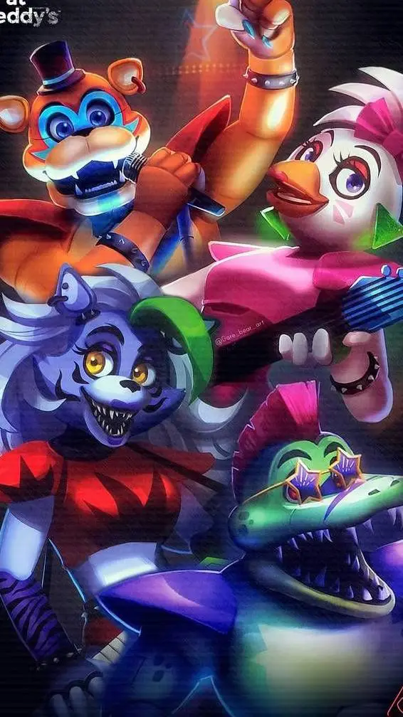 ai character: FNAF sb background