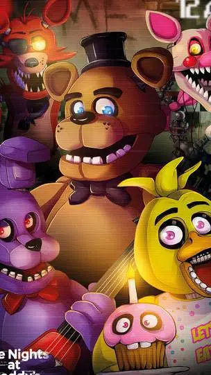 ai character: FNAF SB background