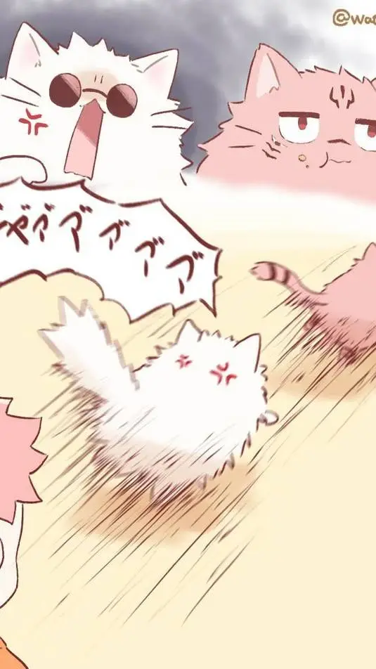 ai character: JJK BUT CATS background