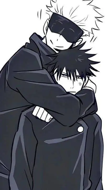 ai character: Megumi and Gojo background